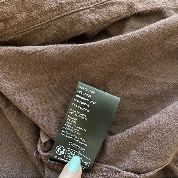 Free People Ellie Solid Top in Brown - Picture 7 of 8